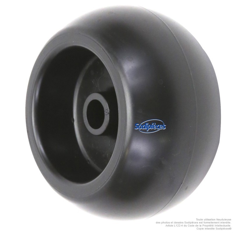 Roue de plateau de coupe Ø 125 mm x 70 mm pour Toro N° 68-2730, Gilson N° 710138