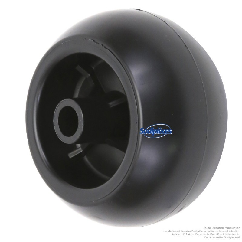 Roue de plateau de coupe Ø 125 mm x 70 mm pour Toro N° 68-2730, Gilson N° 710138