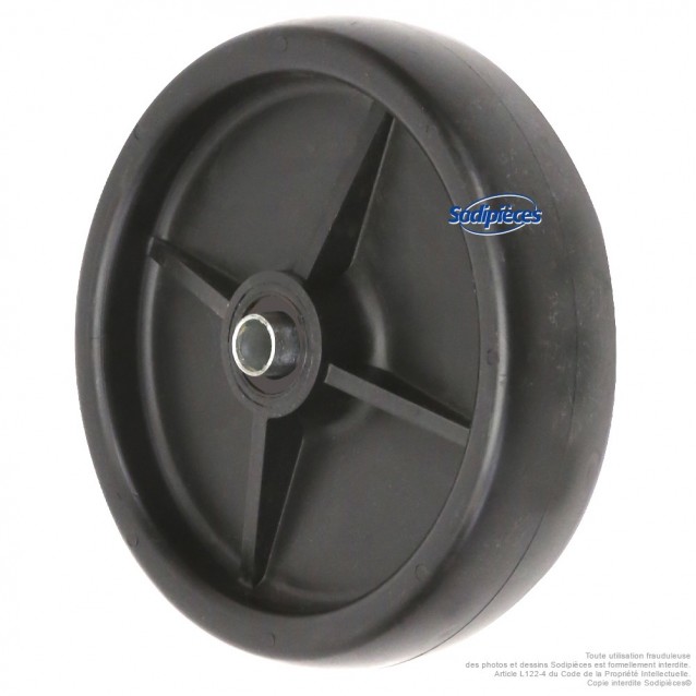 Roue de plateau de coupe Ø 150 mm x 38 mm pour John Deere N° AM107560