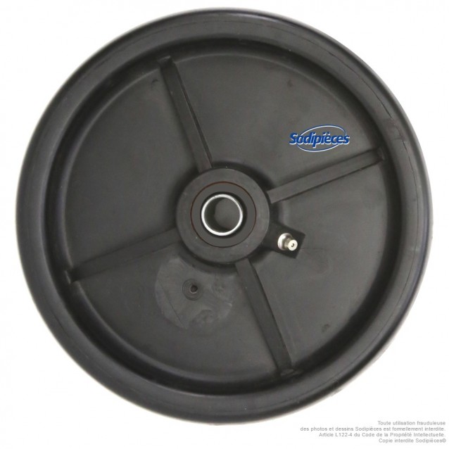 Roue de plateau de coupe Ø 150 mm x 38 mm pour John Deere N° AM107560