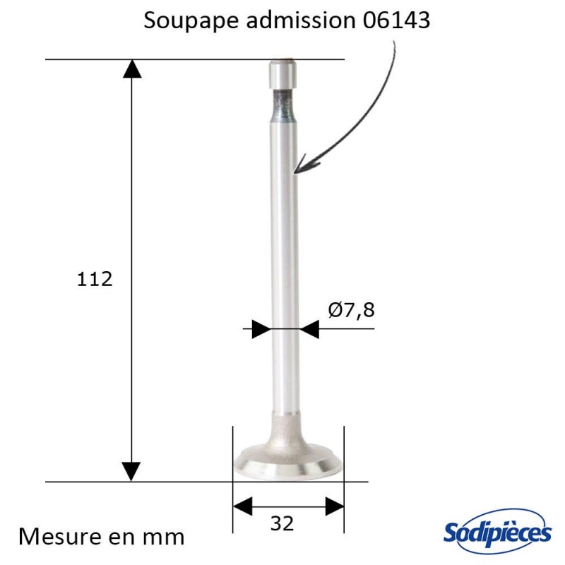 Kit réparation moteur pour Briggs & Stratton 8 hp horizontal (cote réparation)