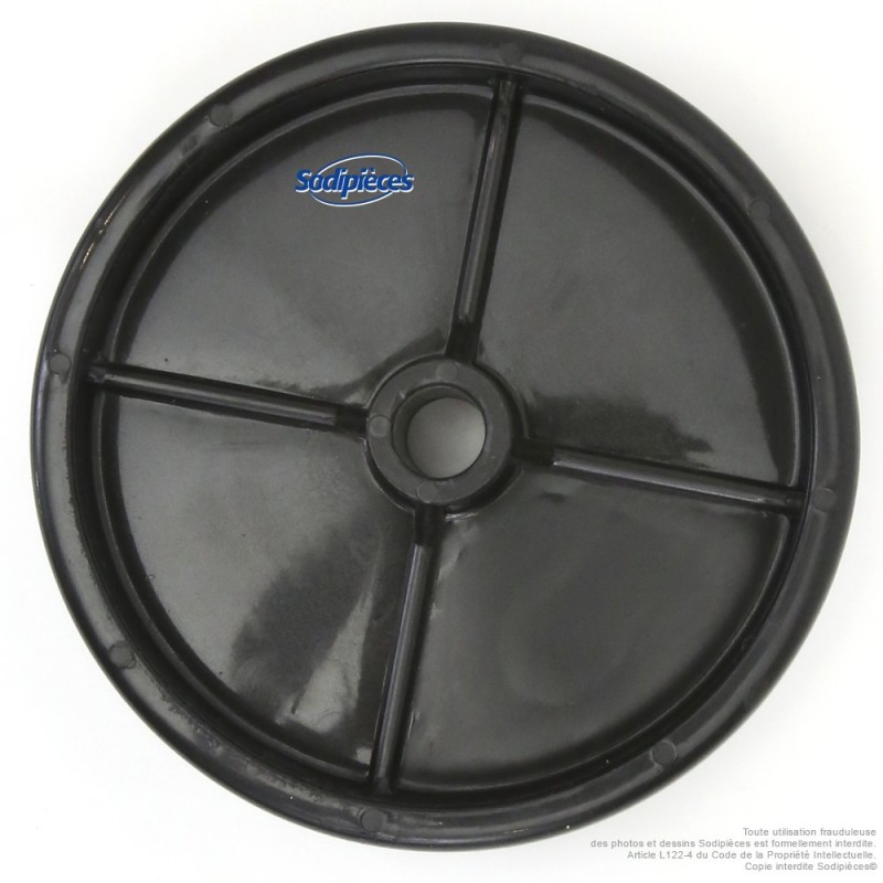 Roue de plateau de coupe pour MTD Ø ext 158 mm N° 734-0974, 934-0974