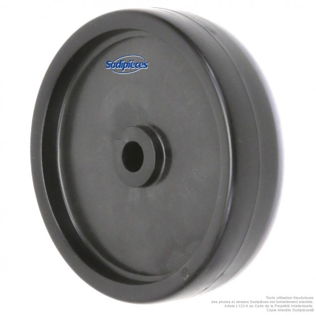 Roue de plateau de coupe pour MTD Ø ext 158 mm N° 734-0974, 934-0974