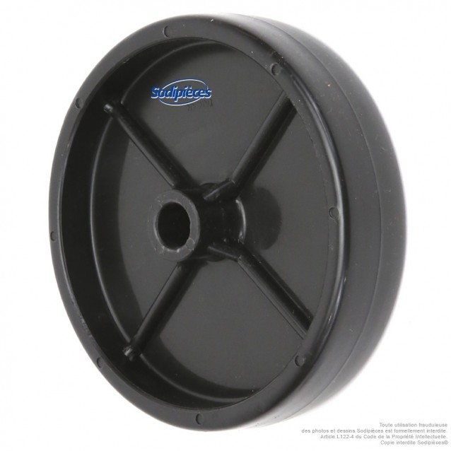 Roue de plateau de coupe pour MTD Ø ext 158 mm N° 734-0974, 934-0974