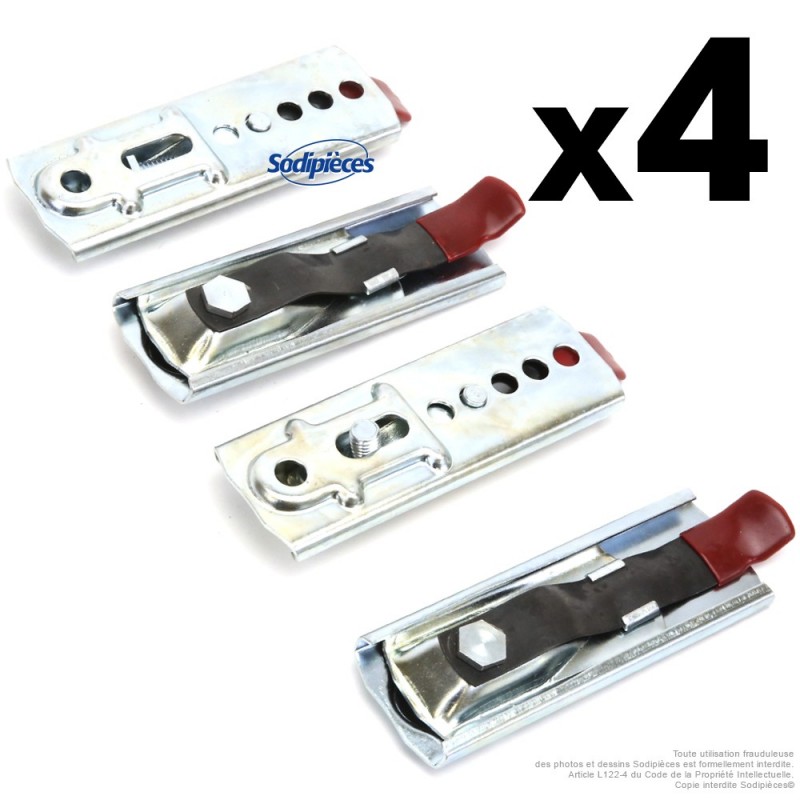 Ajustage hauteur roue tondeuse. Par 4