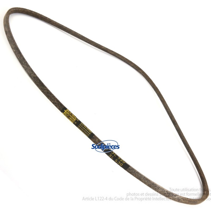 Courroie 3L53 Kevlar Trapézoïdale. 9,5 mm x 1346 mm.