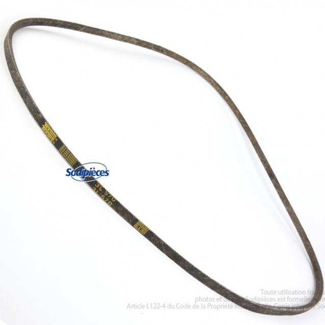 Courroie 3L57 Kevlar Trapézoïdale. 9,5 mm x 1448 mm.
