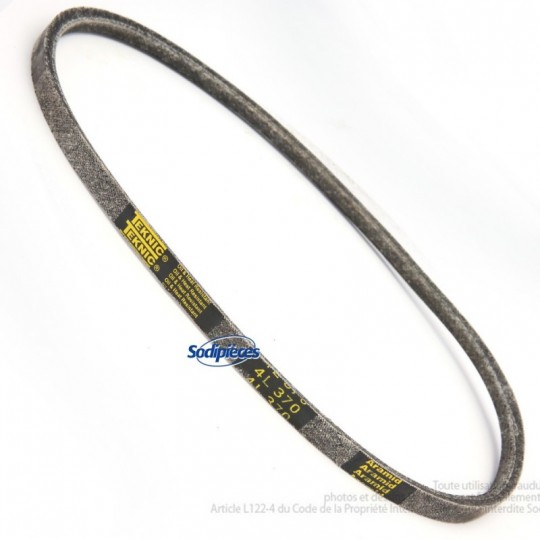 Courroie tondeuse 4L370 Kevlar Trapézoïdale 12,7 mm x 940 mm