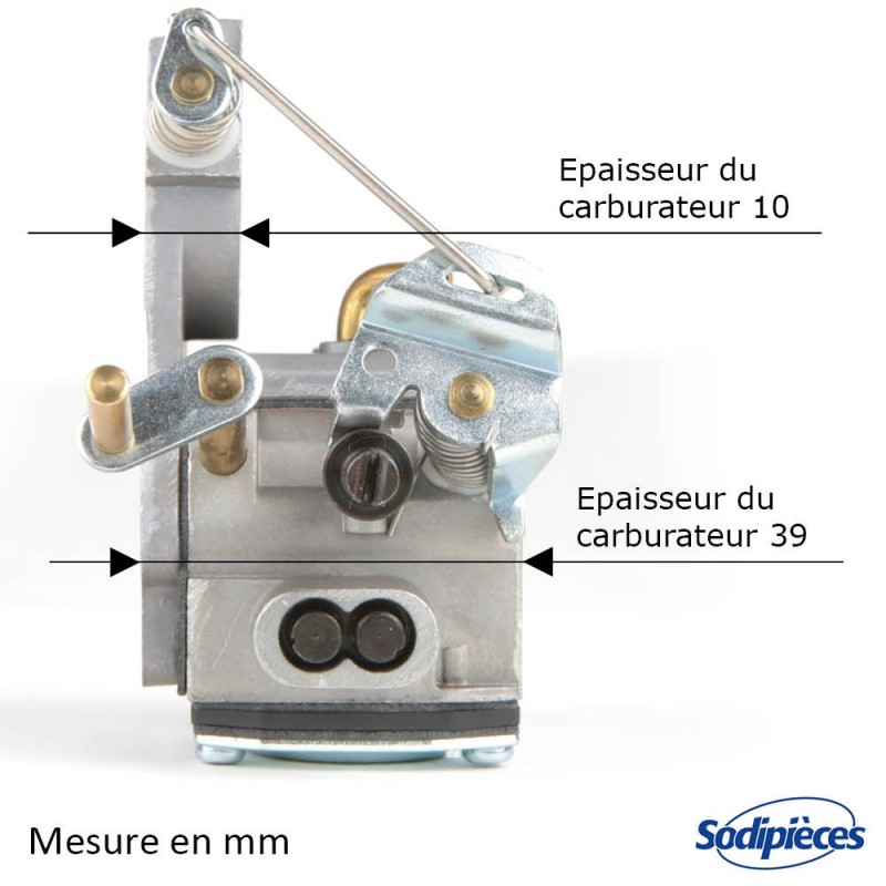 Carburateur PARTNER K750. Remplace : 503 28 32 09