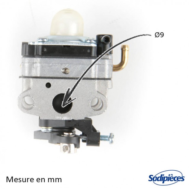 Carburateur pour débrousailleuse. Remplace WY.