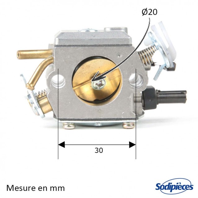 Carburateur remplace Zama C1Q S69A pour Husqvarna 365, 371 et 372