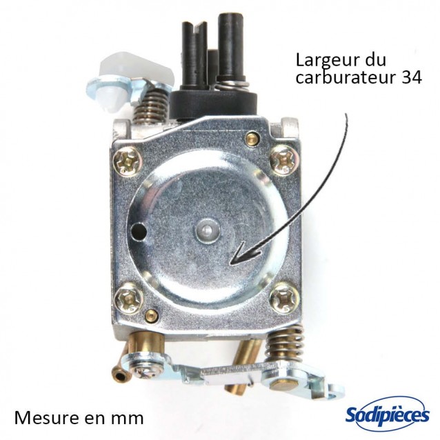 Carburateur remplace Zama C1Q S69A pour Husqvarna 365, 371 et 372
