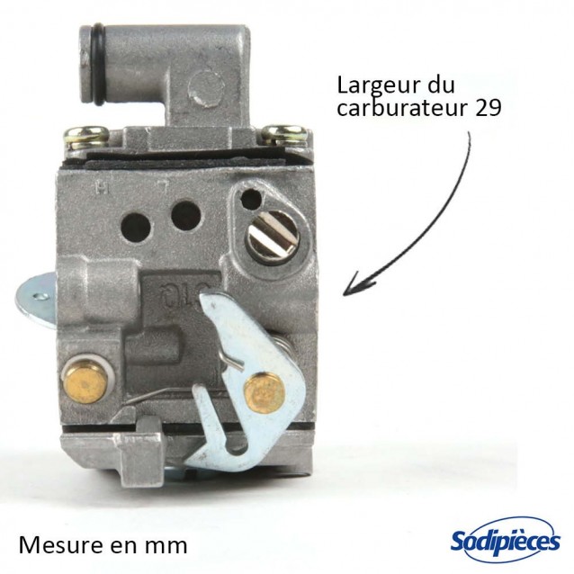 Carburateur STIHL MS170, MS180. Rempl. : 1130 120 0603