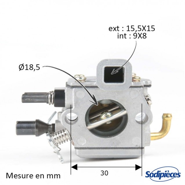 Carburateur remplace Stihl pour modèles 036 et MS360