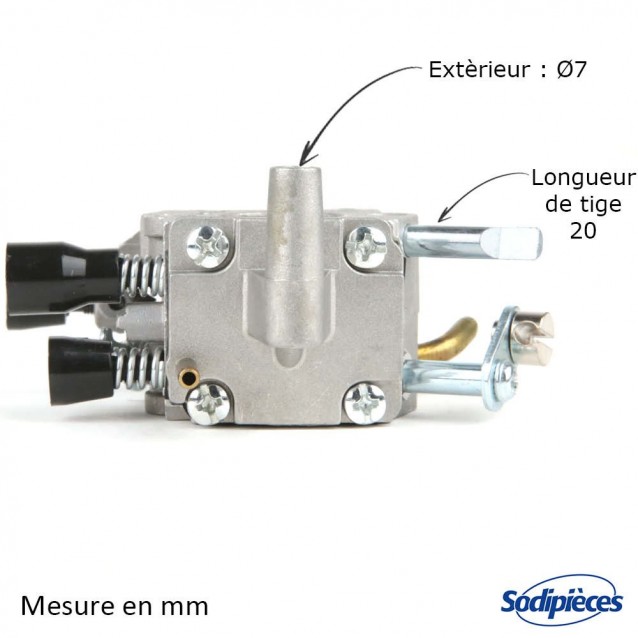 Carburateur pour débroussailleuse Stihl FS400, FS5450, FS480