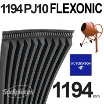 Poly-V Elastique FLEXONIC 1194PJ10 Hutchinson