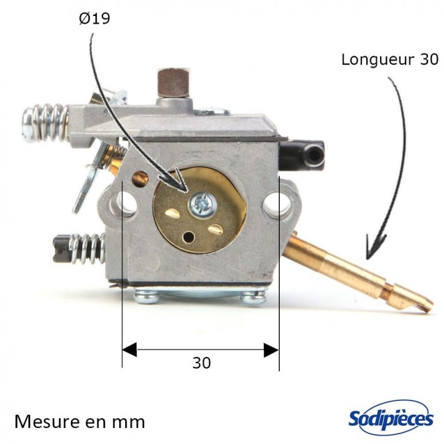 Carburateur pour Stihl N°4119 120 0604
