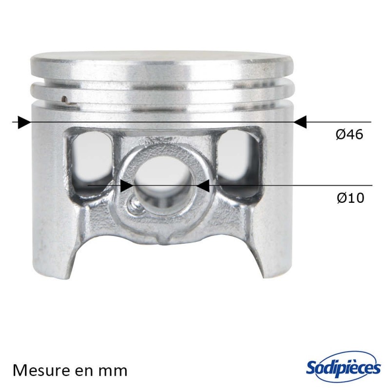Cylindre piston débroussailleuse pour Stihl Ø 40 mm 4116 020 1215