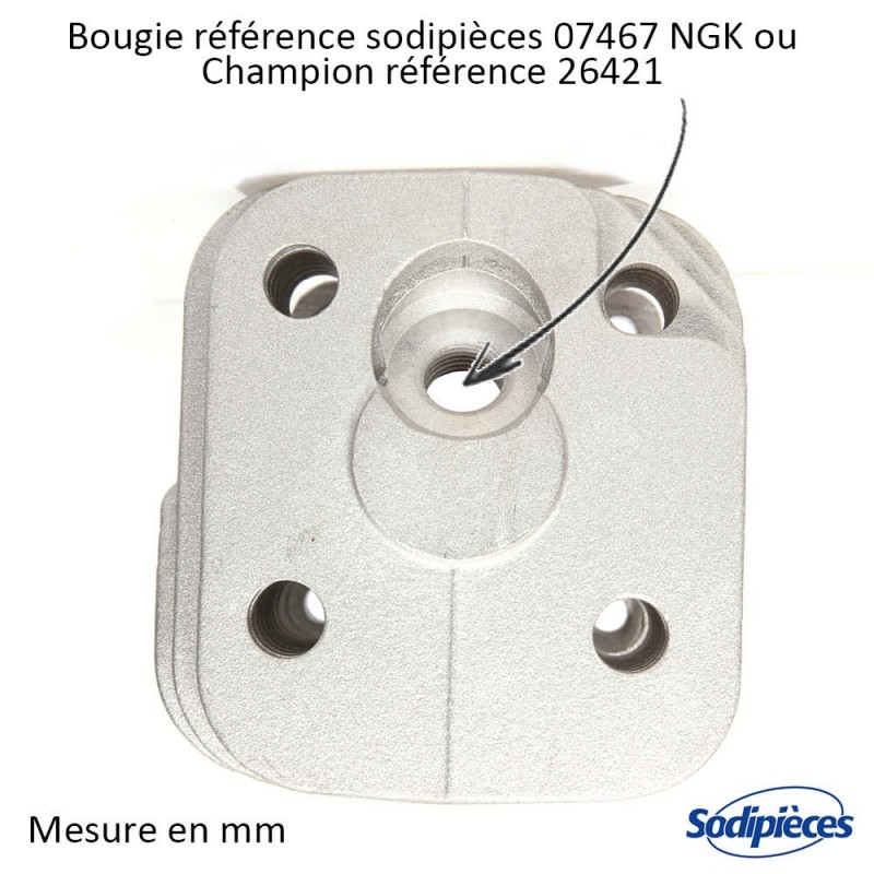 Cylindre piston tronço. découp. Husqvarna 268/268K Ø  50mm