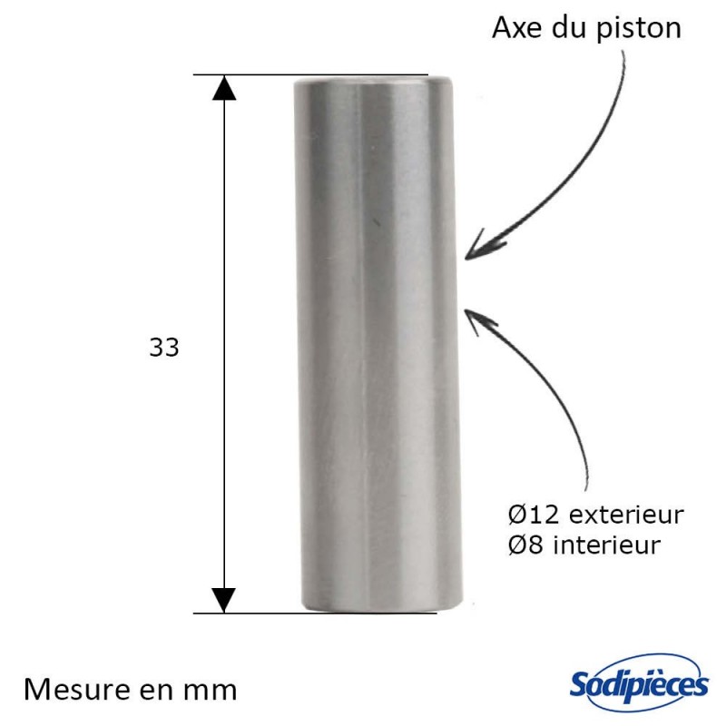 Cylindre piston tronçonneuse pour Stihl  044, MS440 Ø 50mm 