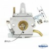 Carburateur remplace Stihl pour modèles FS400 - FS450 - FS480 - SP400 - SP450 - SP451 - SP481