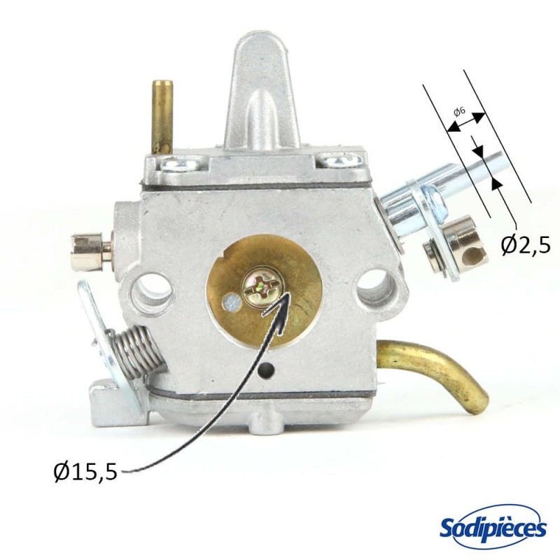 Carburateur remplace Stihl pour modèles FS400 - FS450 - FS480 - SP400 - SP450 - SP451 - SP481
