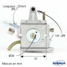 Carburateur remplace Stihl pour modèles FS400 - FS450 - FS480 - SP400 - SP450 - SP451 - SP481