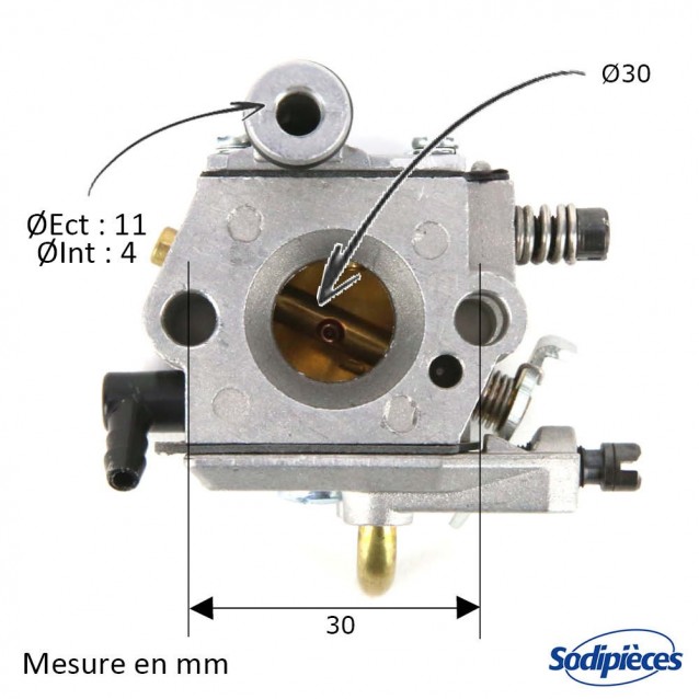 Carburateur remplace Stihl pour modèles 026 et MS260