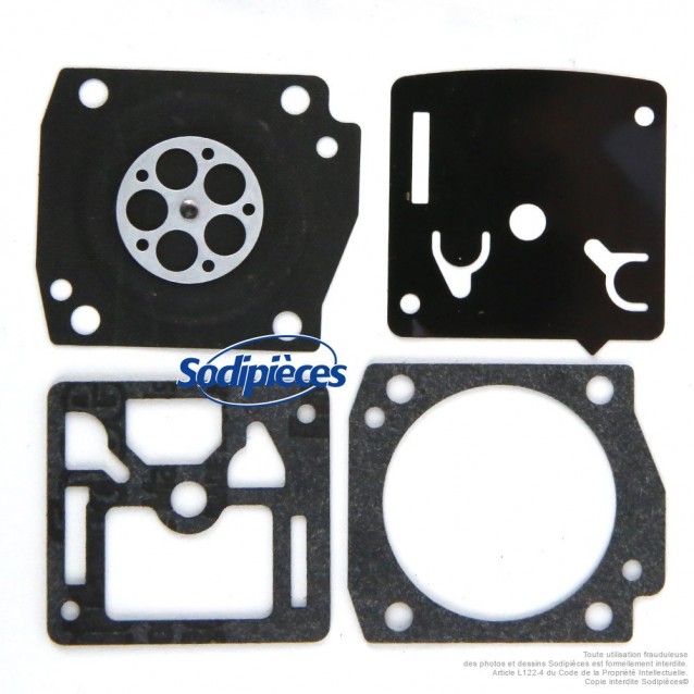 Kit membranes Zama GND-19 à GND-26. Remplacement Kit membranes Zama GND-19 à GND-26. Remplacement