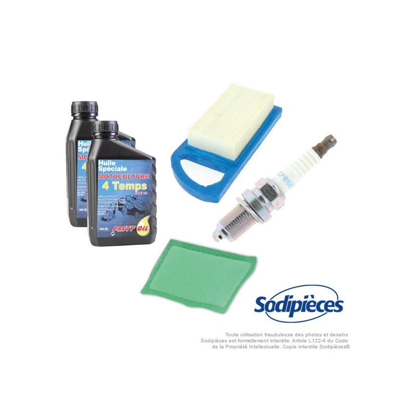 Kit d’entretien complet pour moteurs B&S Powerbuilt OHV,  INTEK I/C OHV 10.5HP - 13.5HP