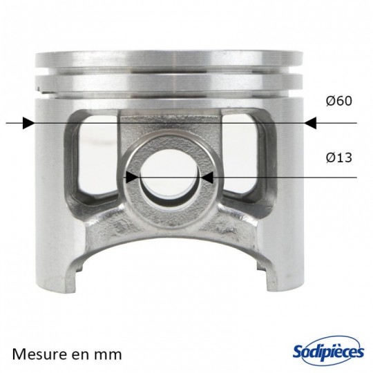 Cylindre piston découpeuse pour Husqvarna K1250 Ø 60 mm