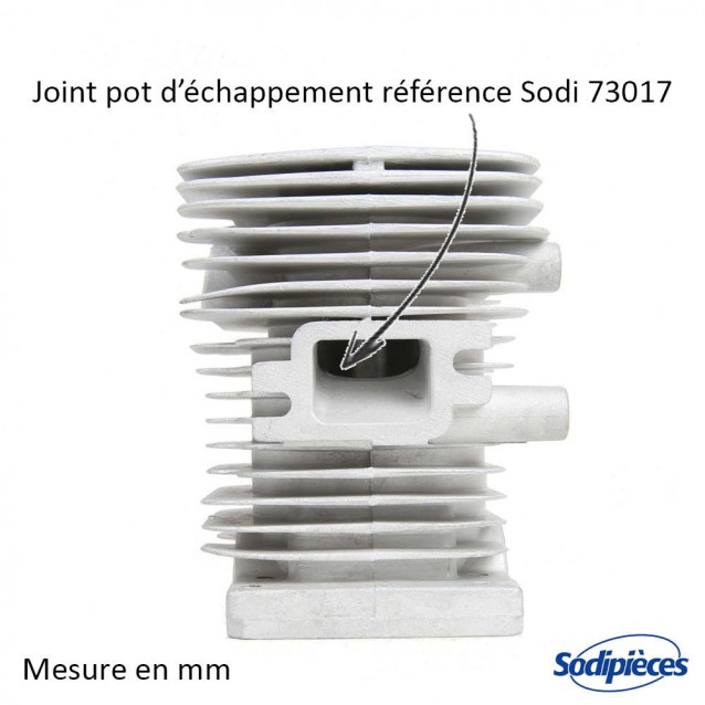 Cylindre piston tronçonneuse Stihl 018/MS180 Ø 38 mm Cylindre piston tronçonneuse Stihl 018/MS180 Ø 38 mm