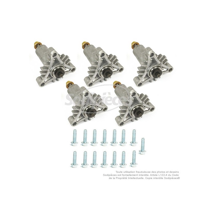 Palier de lame complet ventilé