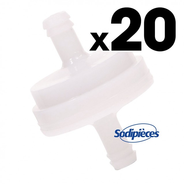 Filtre essence pour Briggs et Stratton 394358. Par 20