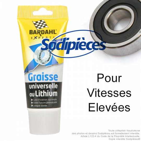 Graisse de roulement. BR2 Plus. Tube 100 g