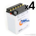 Batterie 12N14-3A.1er Prix. Batterie tondeuse. Par 4