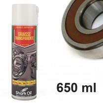 Graisse transparente pour roulement. -30° à +150°C. 400 ml