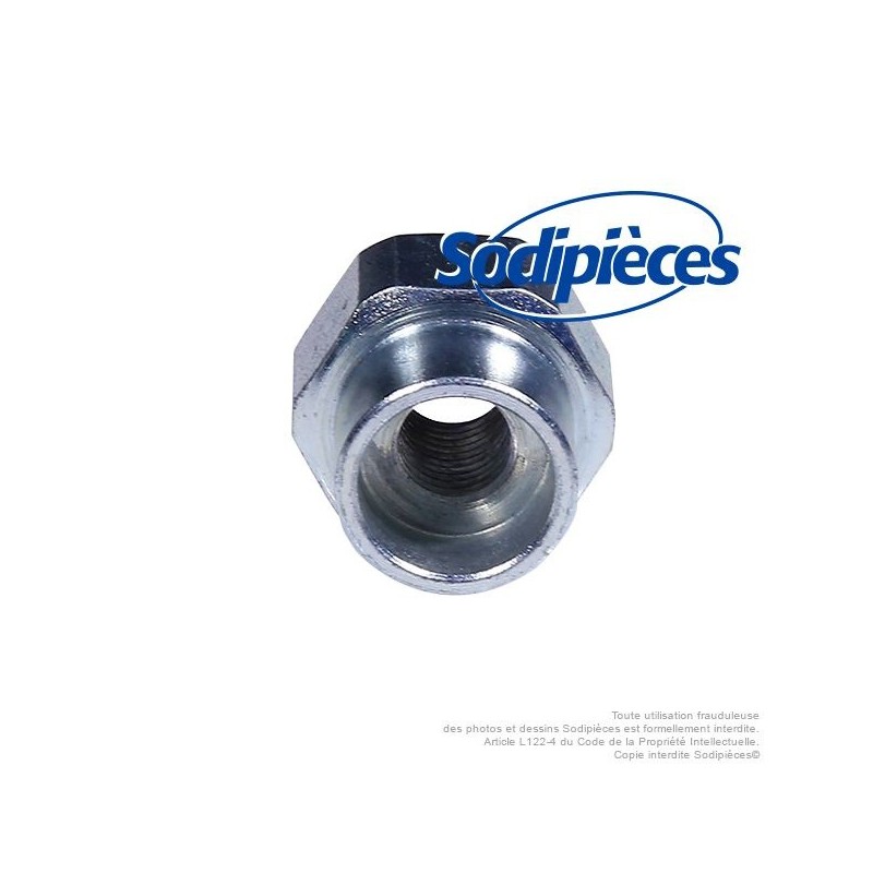 Adaptateur tête débroussailleuse Tecomec M10 x 1.00 LHF