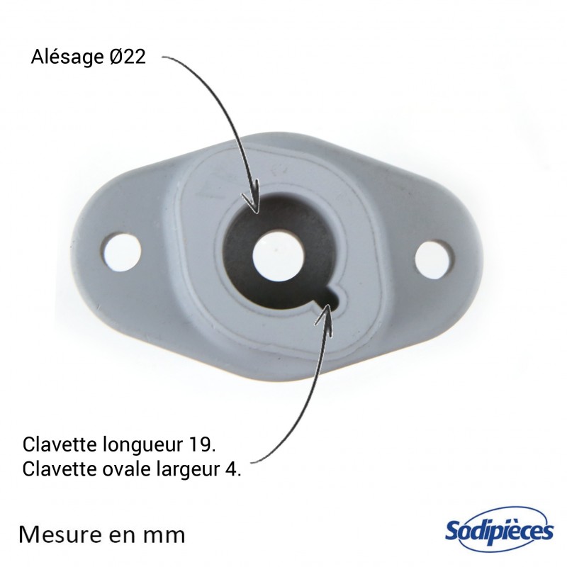 Support de lame pour MTD N° 10769