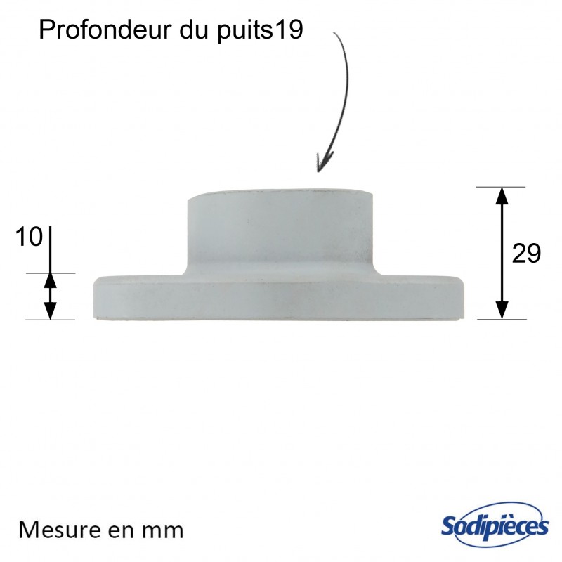 Support de lame pour MTD N° 10769