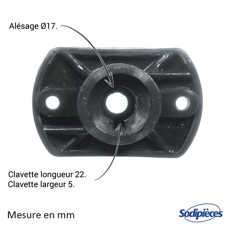 Support de lame pour Castelgarden N° 22463187