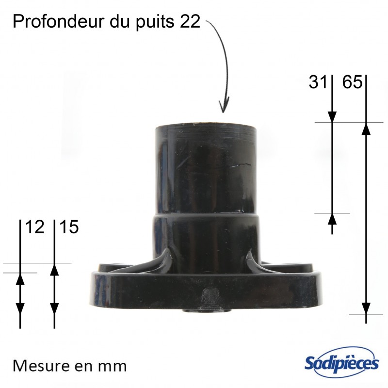 Support de lame pour Castelgarden N° 22463187