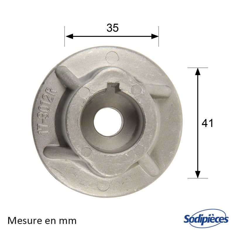 Support de lame pour Castelgarden N° 22463016/0