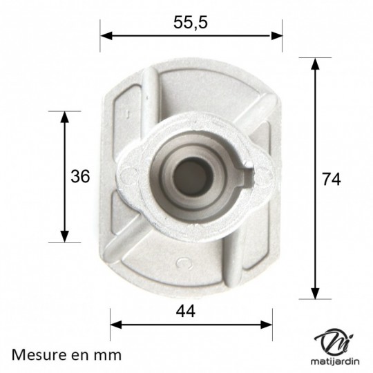 Support de lame pour Castelgarden N° 89000001/0, 22463020/0