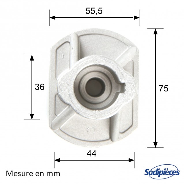 Support de lame pour Castelgarden n° 89000012/0, 89000002/0