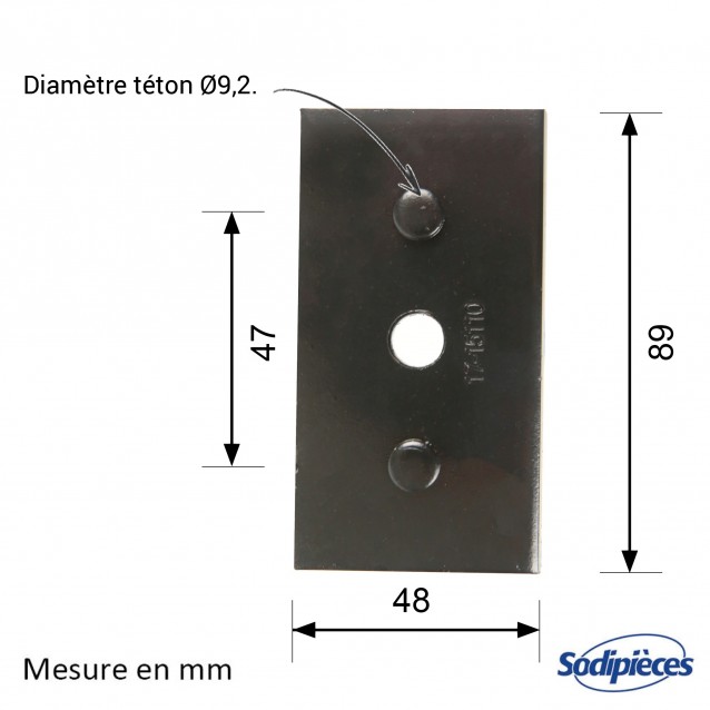 Support de lame  pour Murray. N° origine : 700214