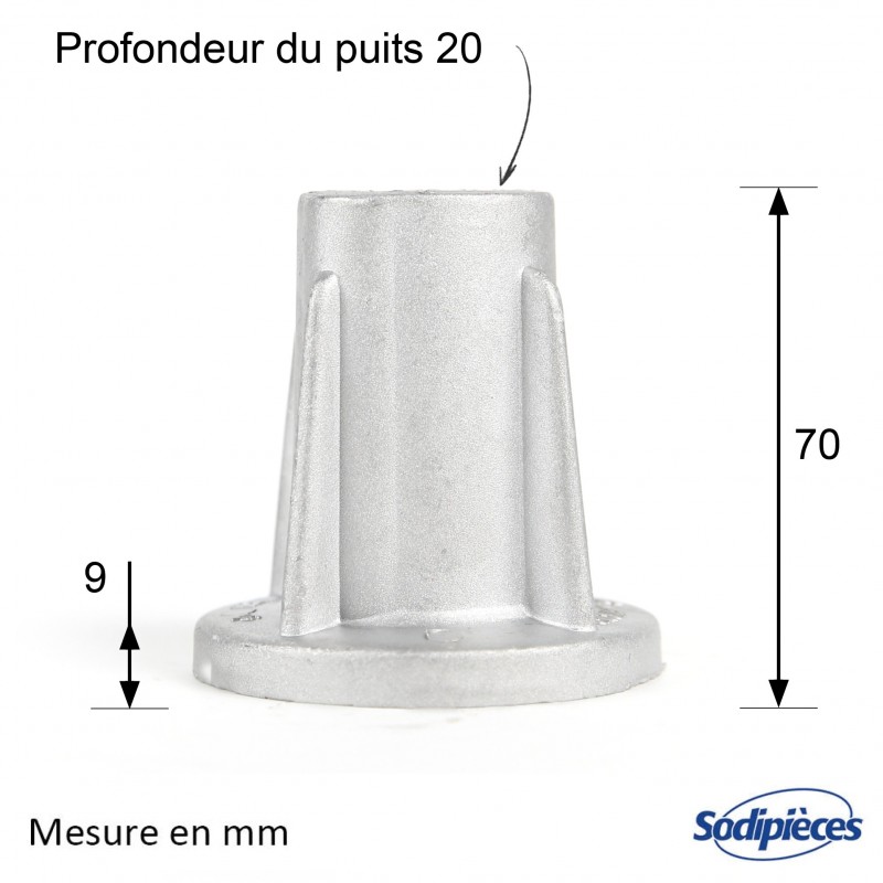 Support de lame pour Castelgarden N° 22465576/0