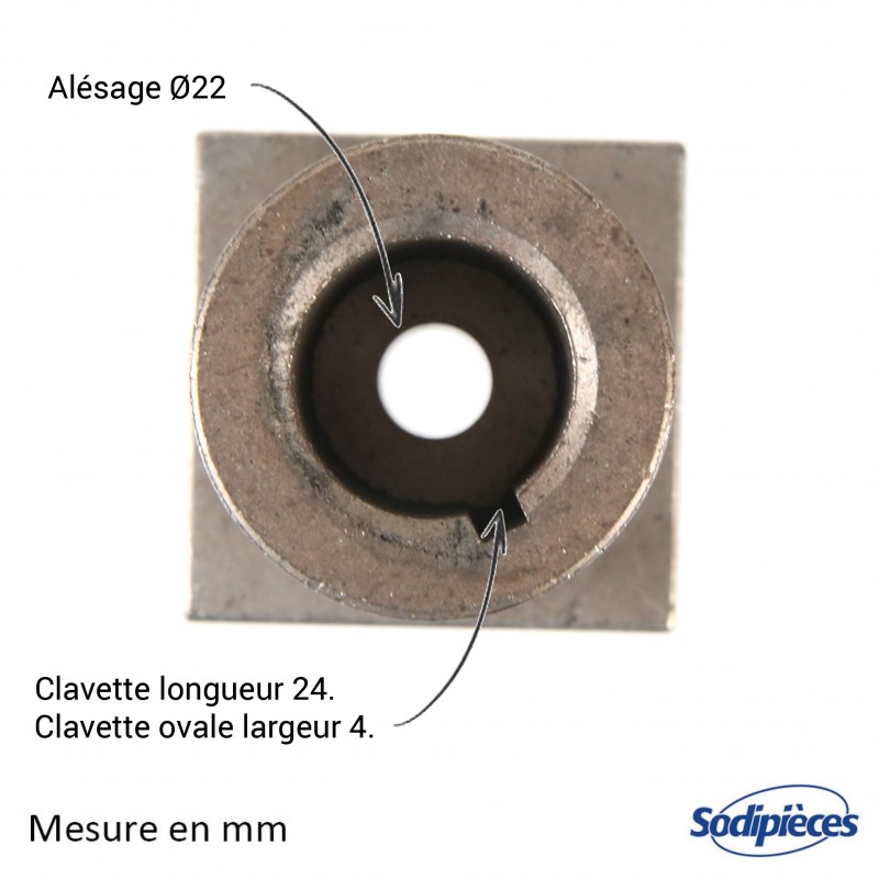 ⇘ Support de lame pour Snapper. N° 1-2927, 7012927