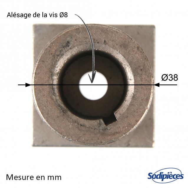 ⇘ Support de lame pour Snapper. N° 1-2927, 7012927
