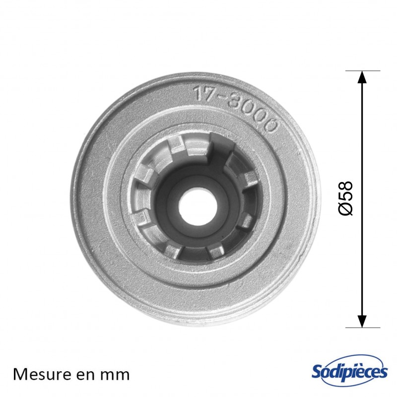 Support de lame pour Castelgarden N° 22465611/0